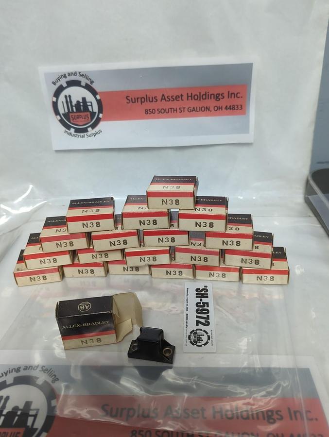 ALLEN BRADLEY,N38,THERMAL OVERLOAD HEATER ELEMENT LOT OF 20 NOS