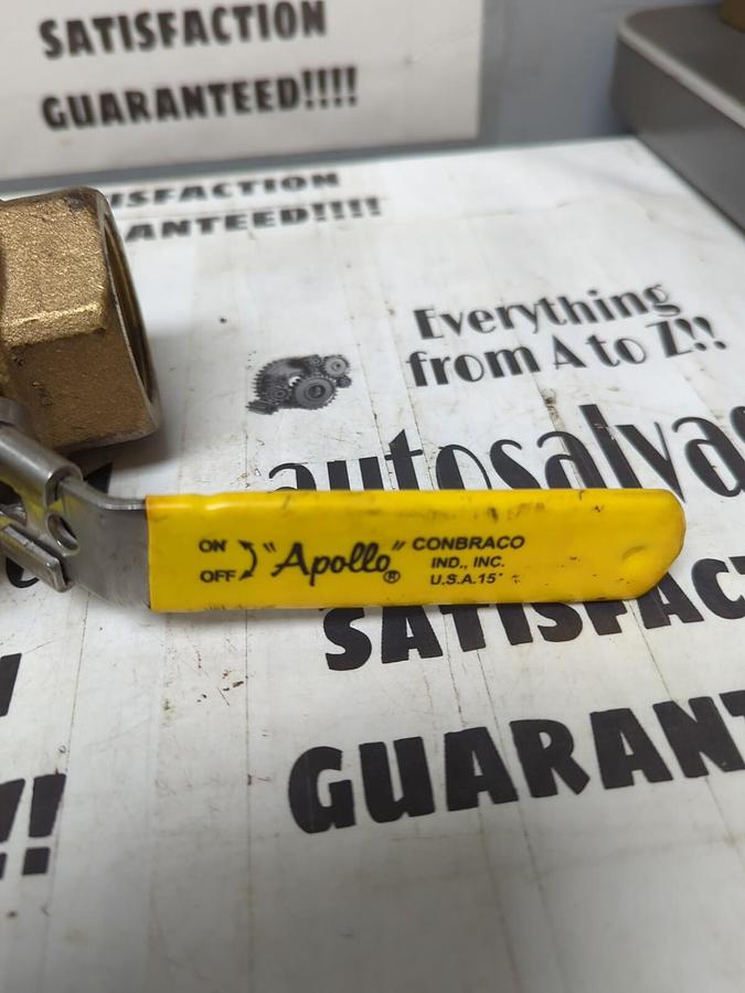 APOLO,600 CWP,1-1/2 INCH BALL VALVE NOS