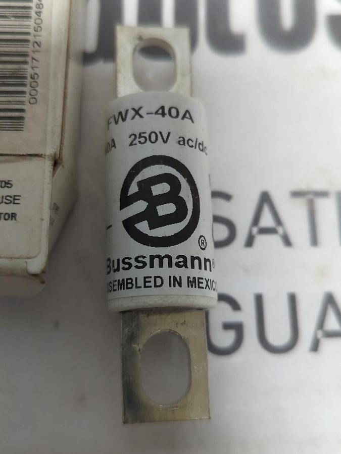 COOPER BUSSMANN,FWX-40A,SEMICONDUCTOR 40 AMP FUSES NOS