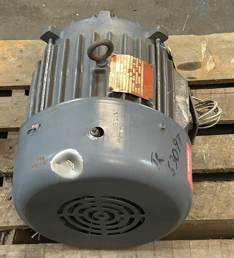 Used MAGNETEK,6-350893-01,MOTOR 3HP 230/460V 1170RPM 3PH 213T FRAME