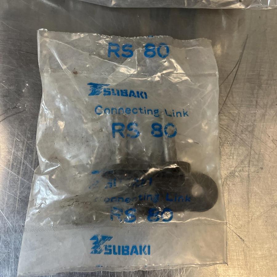 TSUBAKI,RS-80,CONNECTING LINK LOT OF 12