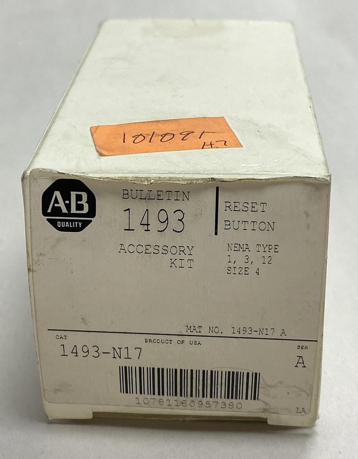 Allen-Bradley,1493-N17,SER A Reset Button NEW