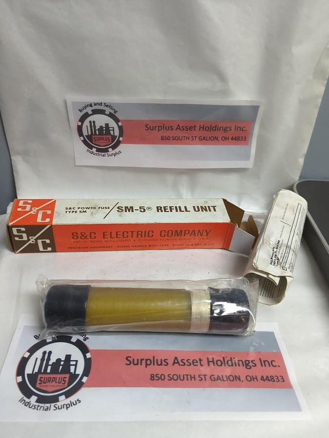 S&C,131300R4,SM-5 REFILL UNIT 200E AMP KV NOM 7.2 KV MAX 8.3 NOS