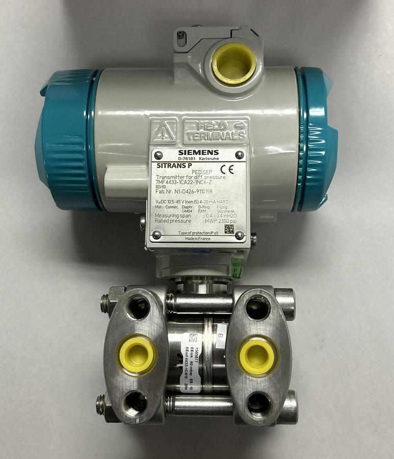 Used SIEMENS,7MF4433-1CA22-1NC6-Z,PRESSURE TRANSDUCER NEW
