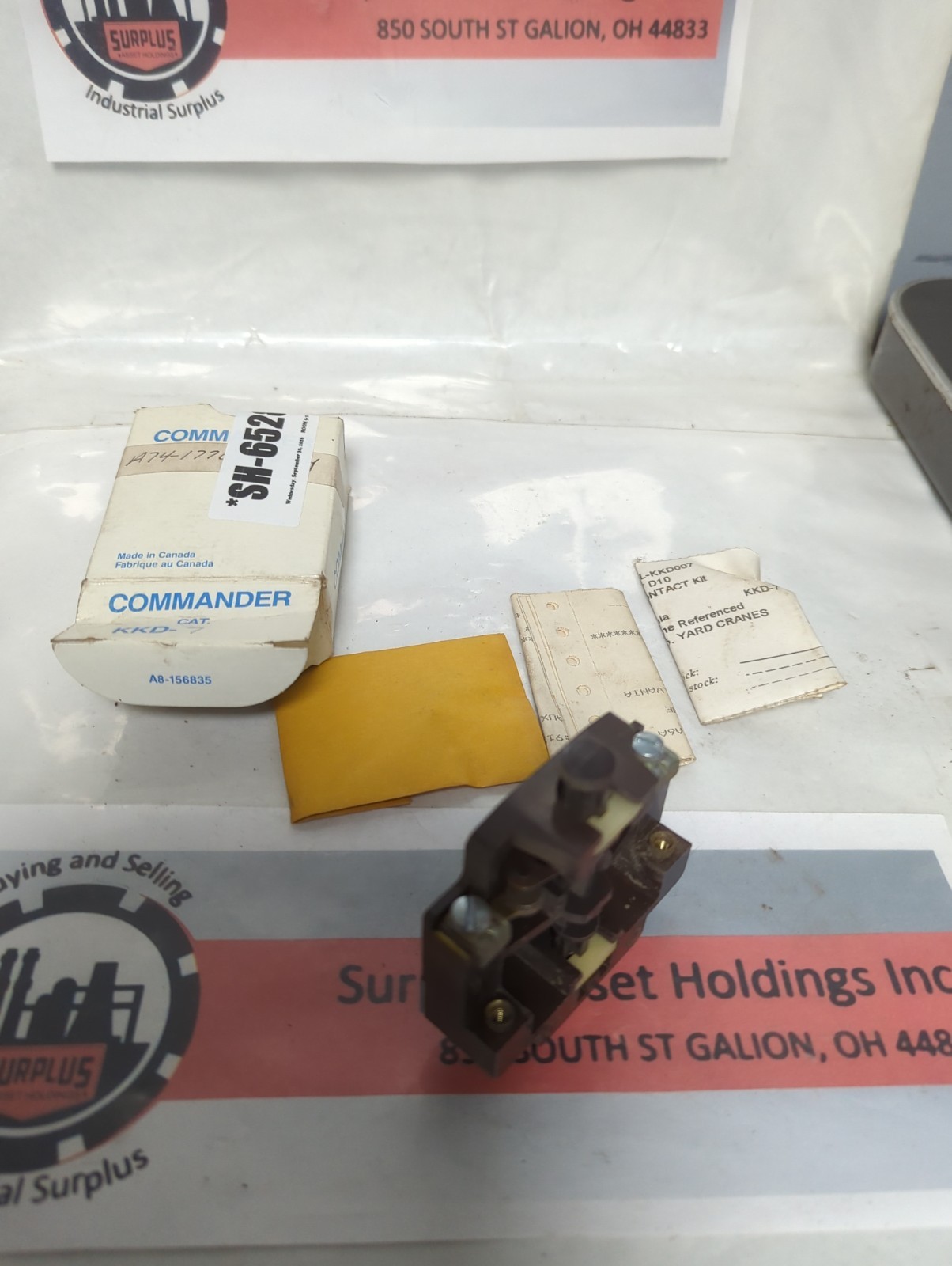 CLARK/SYLVANIA,KKD-7,CONTACT BLOCK NOS