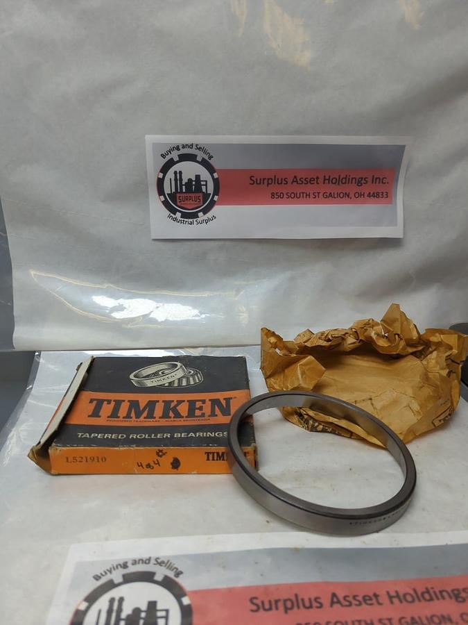 TIMKEN,L521910,ROLLER BEARING CUP NOS