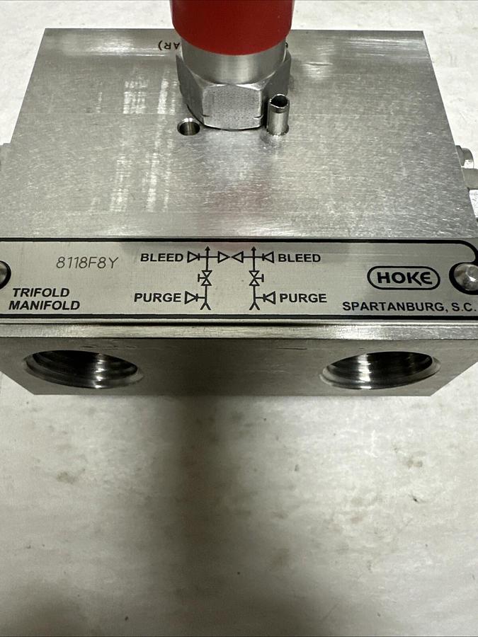 Hoke,8118F8Y,Trifold Manifold 60000PSIG