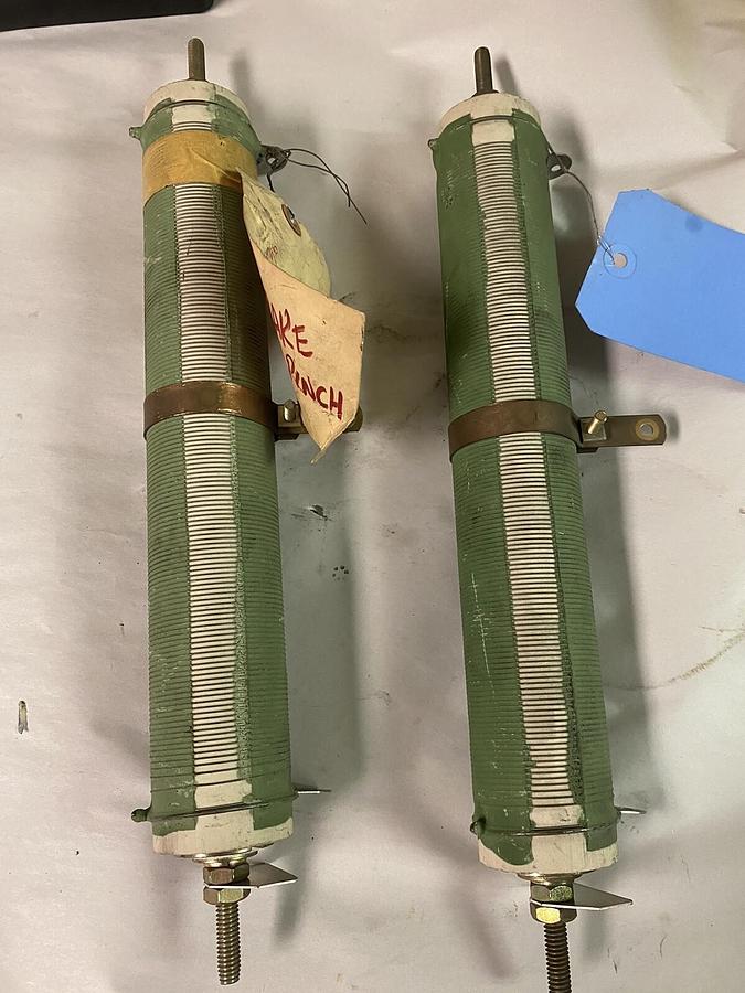 GENERAL ELECTRIC GE,IC9033-E4R5,RESISTORS OHMS 42 LOT OF 2