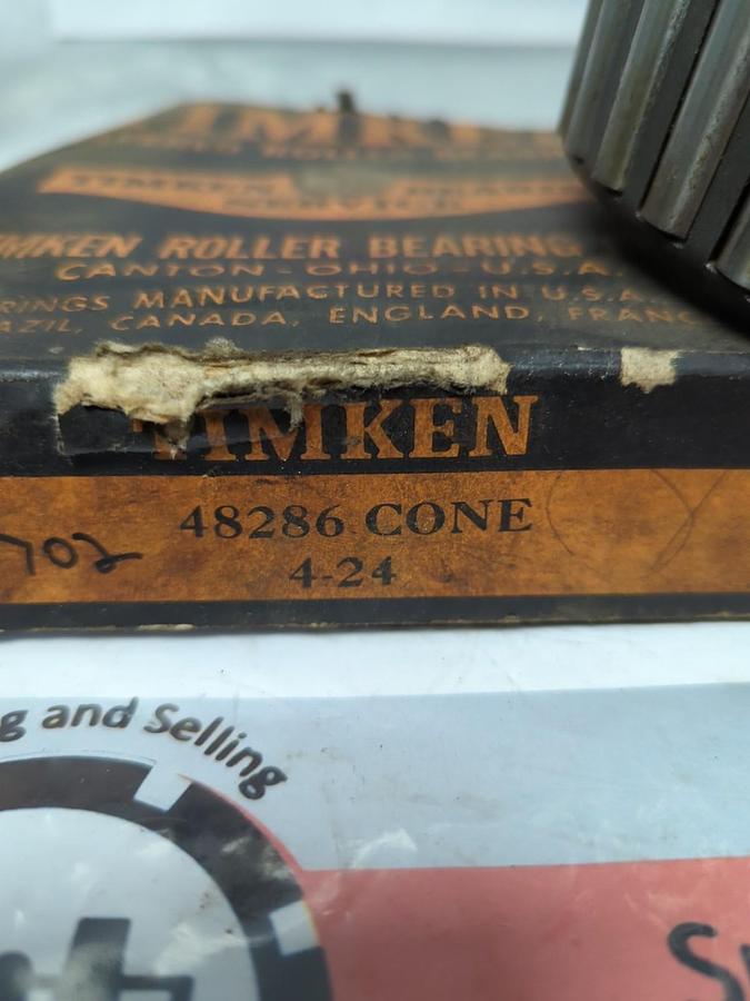 Used TIMKEN,48286,ROLLER BEARING CONE PRE-OWNED