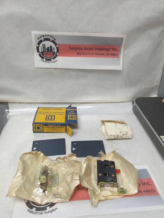 SQUARE D,9999BC-1,INTERLOCK FOR SIZE 0 TYPE B SER A SIZE 1 TYPE A & B NOS