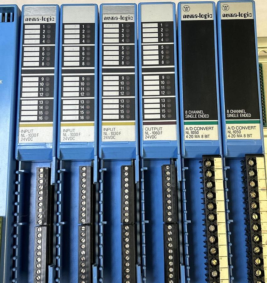 Used WESTINGHOUSE,PC1200-2020,PROGRAMMABLE CONTROL W/ NL-1030 / NL-1060 / NL-1050