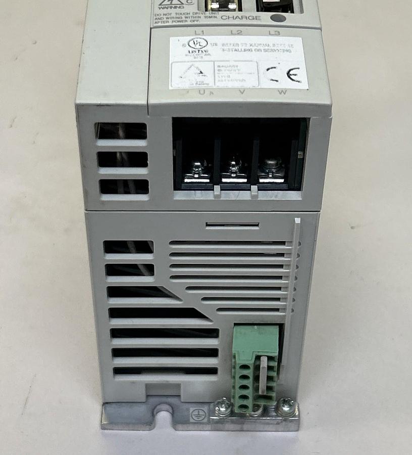 Used MITSUBISHI,MR-J2-60CT,SERVO DRIVE UNIT 0.6KW