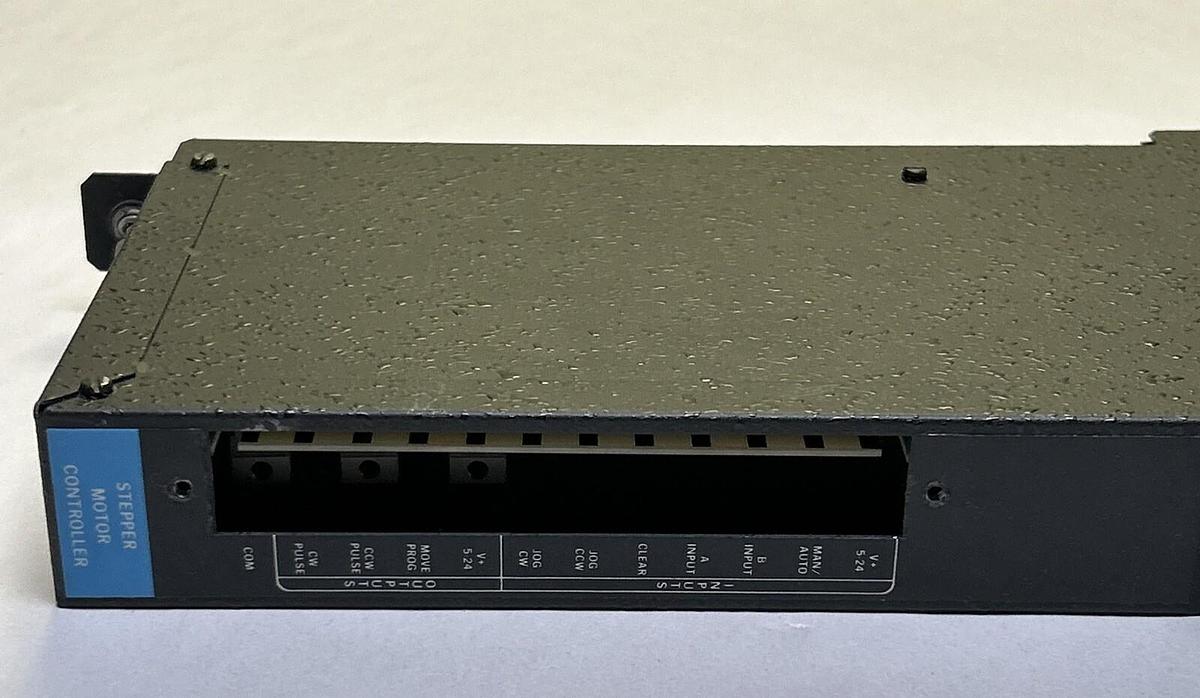 Used SQUARE D SYMAX,8030-ROM-131,PLC MODULE STEPPER CONTROL