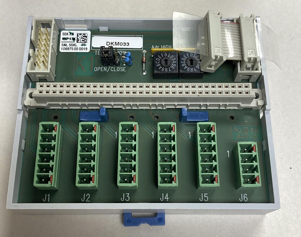 Used Sigmatek,DKM033,PLC Base Module 05-025-033
