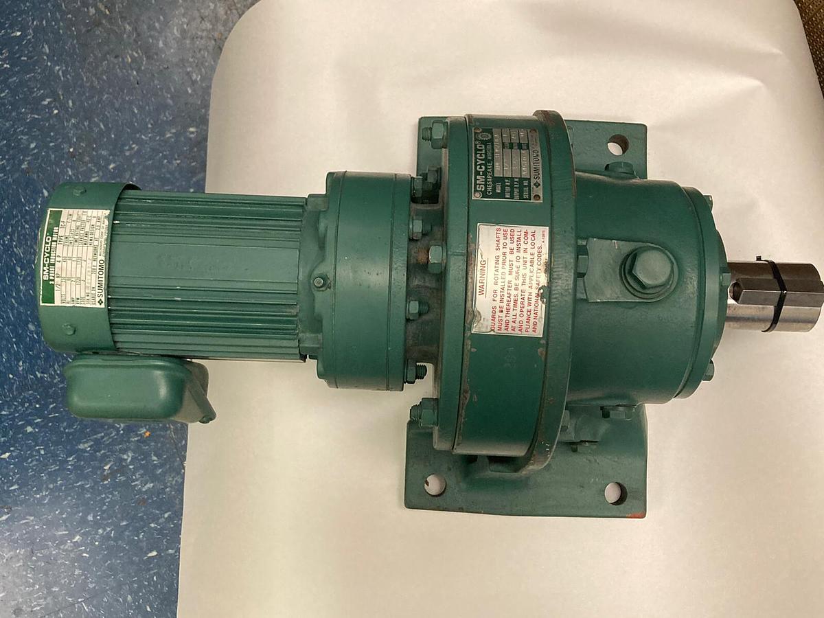 Sumitomo, TC-F W/ Gear HM 3145/10 A,1/2 HP SM-Cyclo Gear Motor