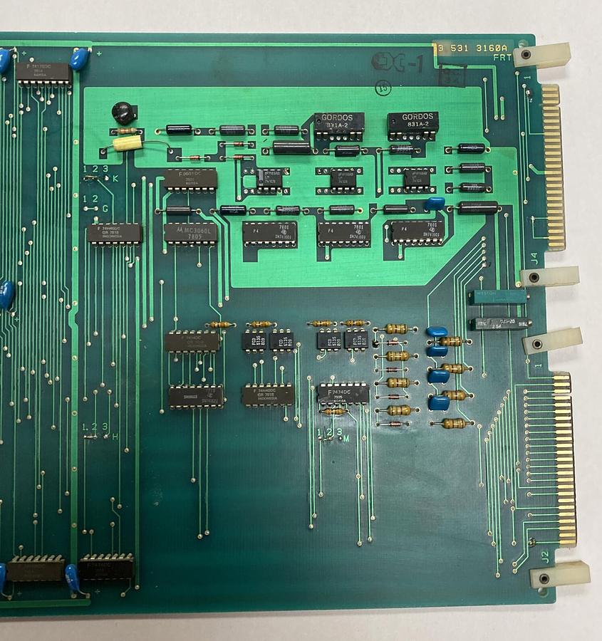 Used CINCINNATI MILACRON,3-531-3160A,CONTROL INTERFACE BOARD