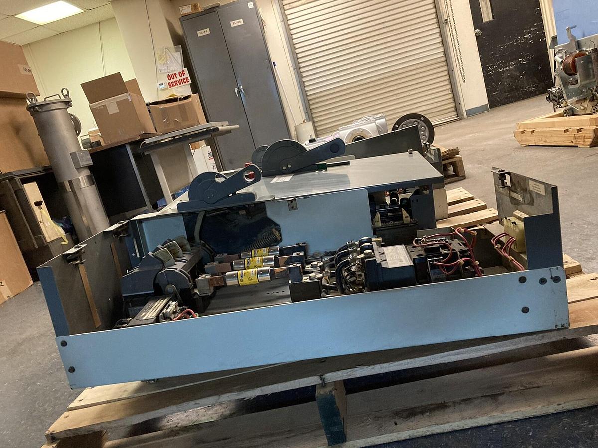 Used Allen-Bradley,2100 2112B,Size 3  Fused MCC 32 INCH Starter Feeder Bucket