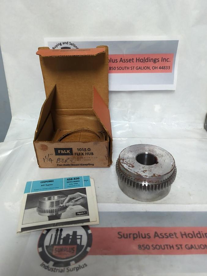 FALK,1015G,FLEX HUB 1-1/4 INCH BORE NOS