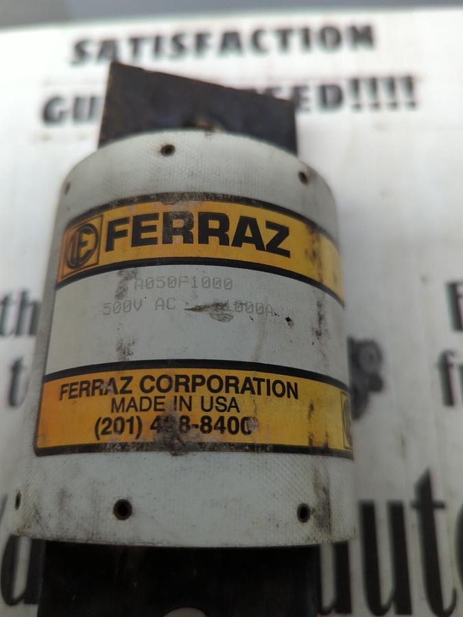 FERRAZ SHAWMUT,A050F100,FUSE 500V/1000A NOS