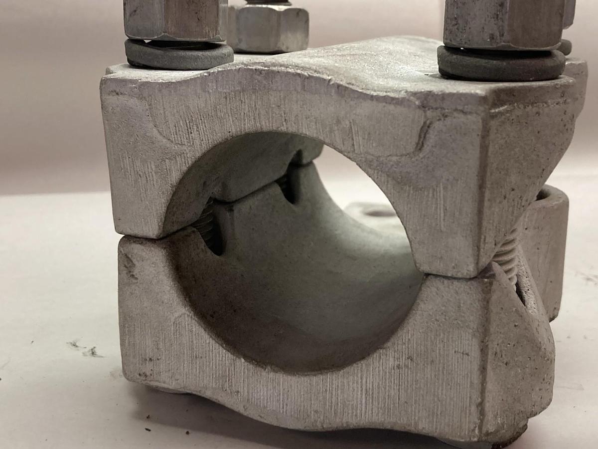 Used Burndy,M18A-4-62,Aluminum Bolter Terminal