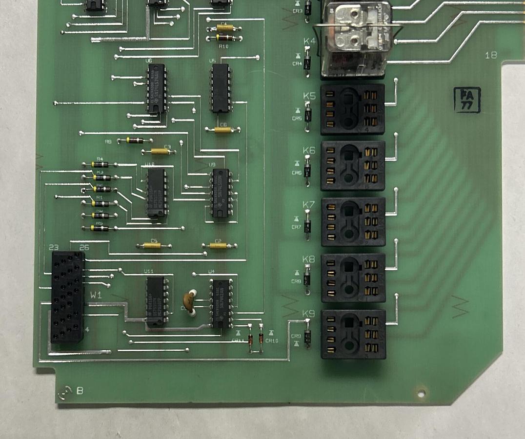 Used LEEDS & NORTHRUP,041189,RELAY BOARD