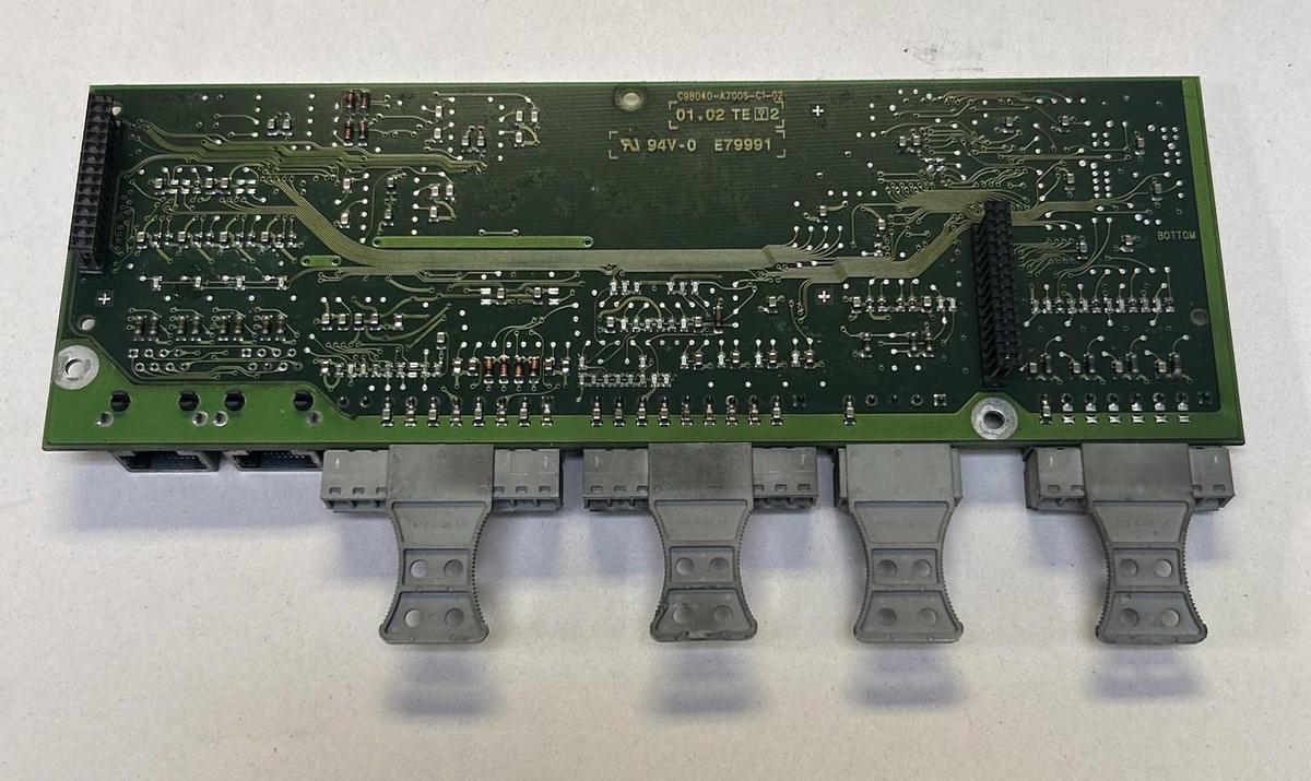 Used SIEMENS,C98043-A7006-L1,TERMINAL EXPANSION BOARD