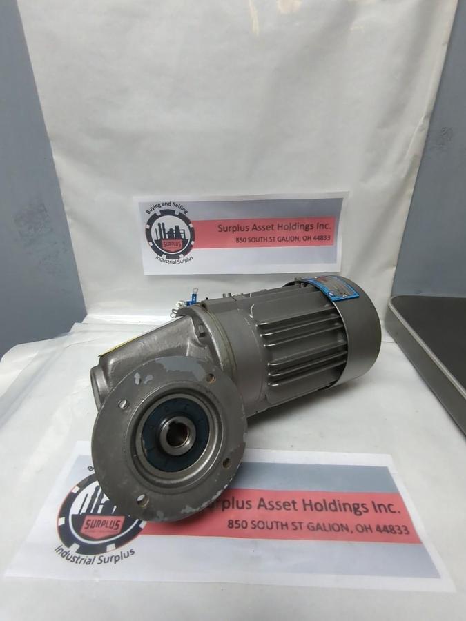 Used NORD,1S32AF-63L14,GEAR REDUCER INPUT 0.18kW RATIO:12.33 RPM 137 PRE-OWNED