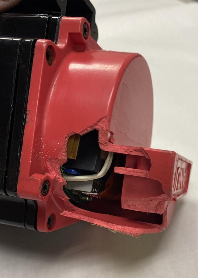 Used Fanuc,A06B-0372-B069#7000,1-0SP AC Servo Motor A06B-0372-B069#7000