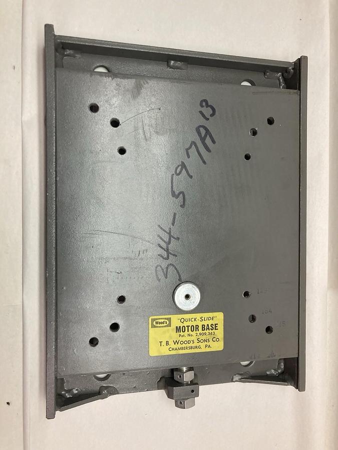 Used TB Woods,2909343,"Quick Slide" Motor Base