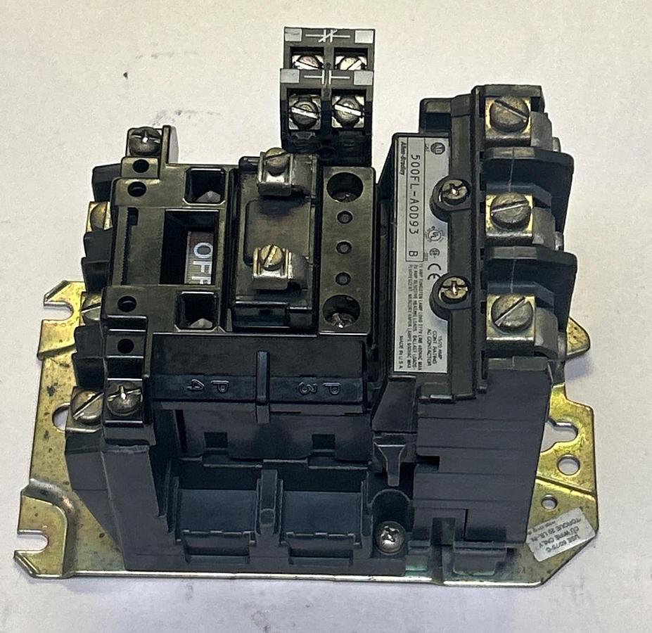 Used ALLEN BRADLEY,500FL-A0D93,AC CONTACTOR