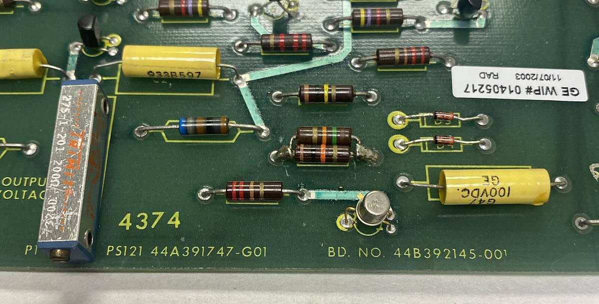 Used GENERAL ELECTRIC,44A391747-G01,POWER SUPPLY BOARD REFURBISHED