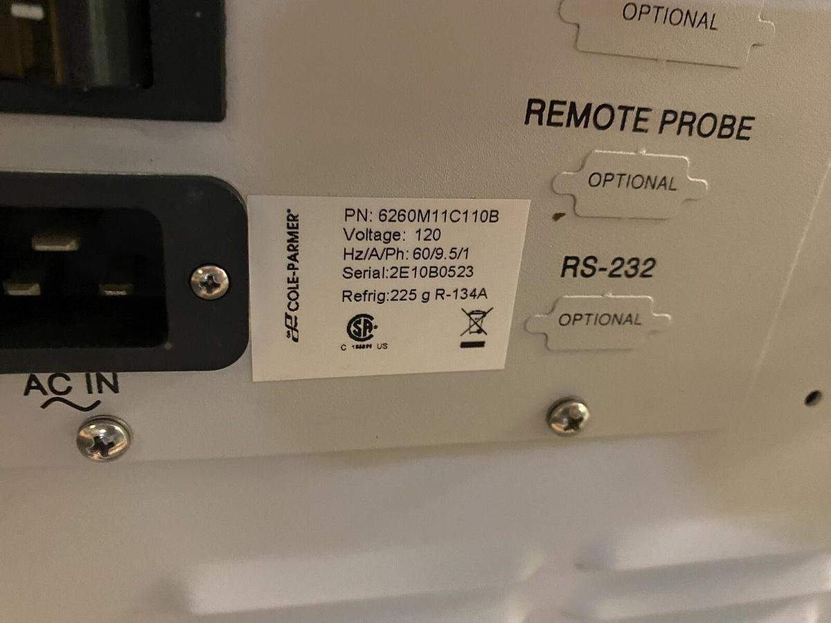 Used Cole-Parmer,6260M11C110B,Digital Polystat Recirculator Chiller