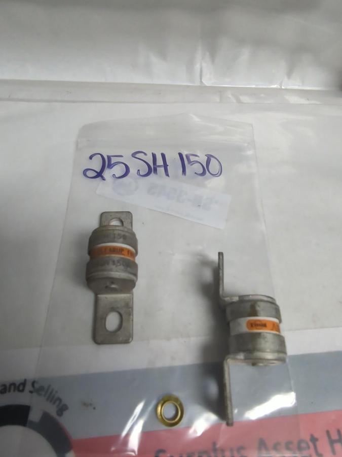 Used KYOSAN,25SH150,CLEARUP FUSE LOT OF 2 PRE-OWNED