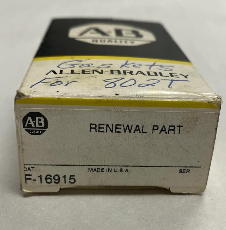 Allen-Bradley,F-16915,Gasket Kit Pack Of 5 NOS