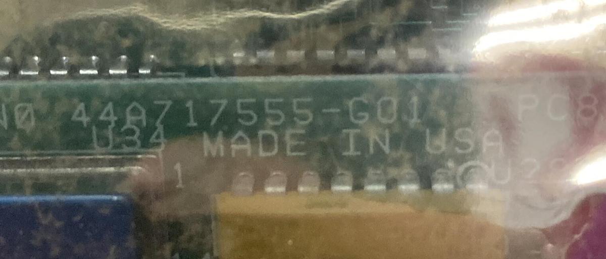 Used GE FANUC,44A719220-001/44A717555-G01,AXIS POSITIONING MODULE REFURBISHED