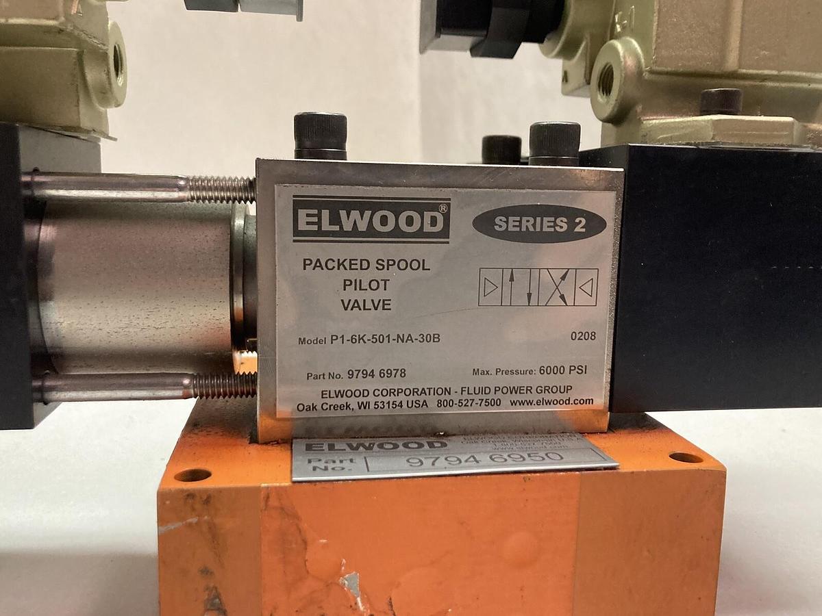 Elwood,P1-6K-501-NA-30B,Series 2 Packed Spool Pilot Valve