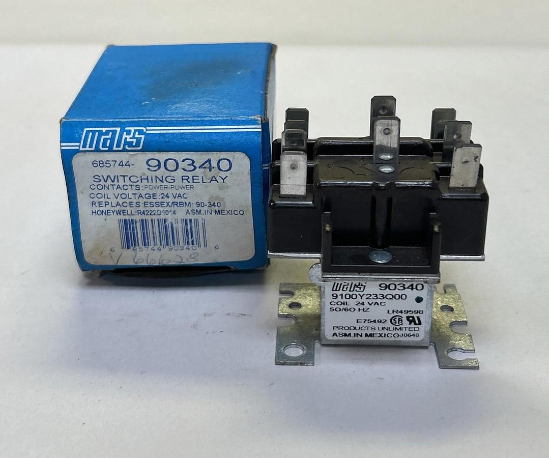 MARS,90340,SWITCH RELAY 24V NOS