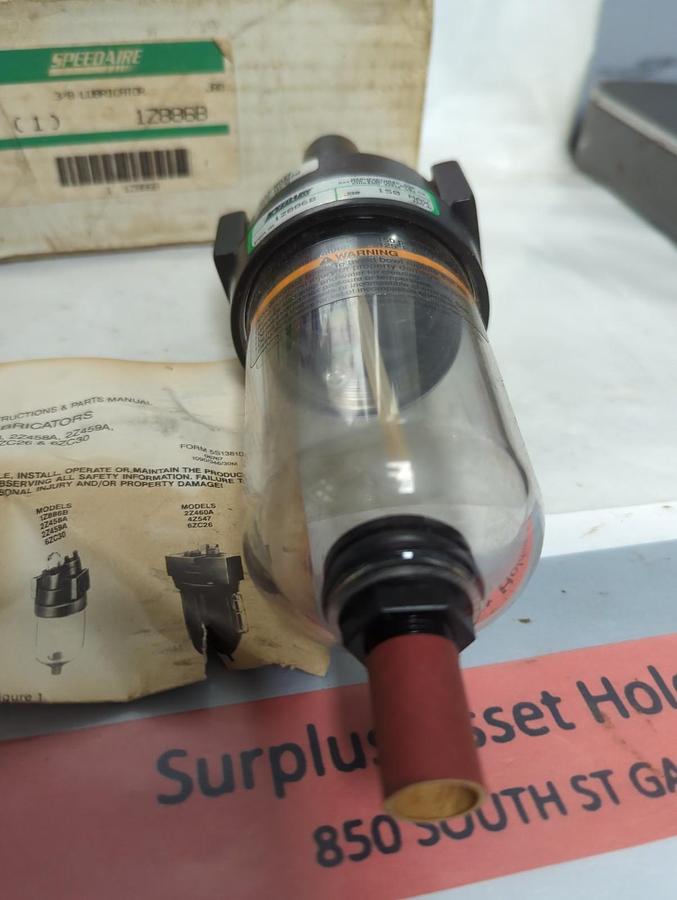SPEEDAIRE,1Z886B,LUBRICATOR 3/8 INCH NOS