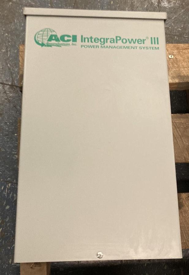 Used ACI Power Systems Inc.,Model 3PM060-4,Type 3R Enclosure Type 480V/60A