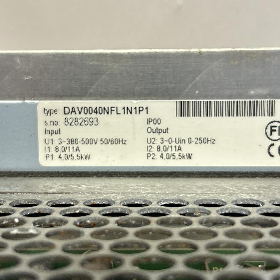 Used KONECRANES DYNAC VECTOR,DYNACV4.0F43-B-L-P-0-0,CRANE DRIVE UNIT 7KVA 380-500V