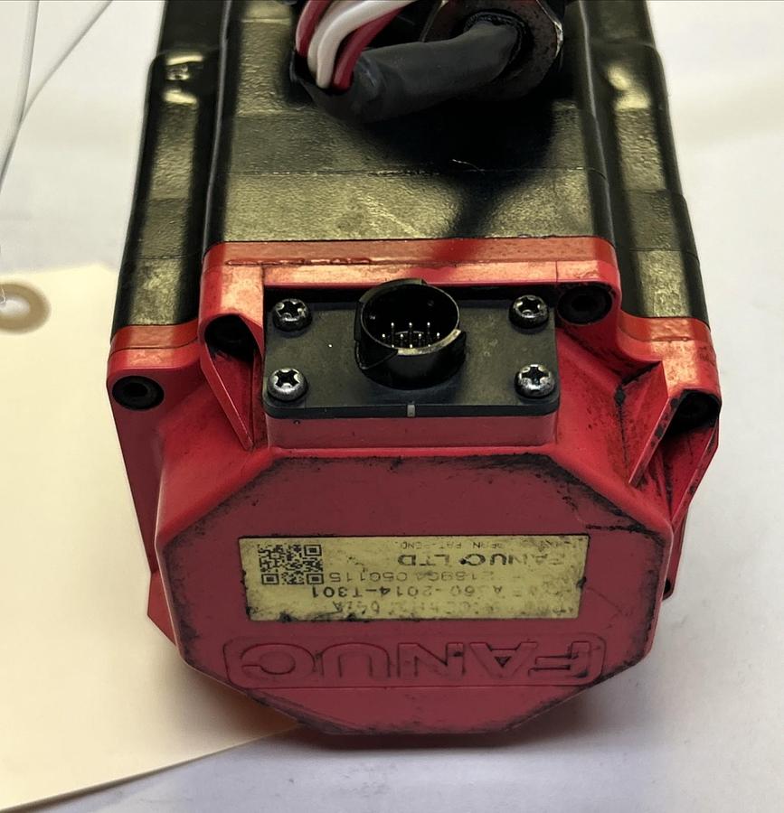 Used FANUC,A06B-0202-B605#S000,AC SERVO MOTOR 5000RPM 2.5A 126V 3PH