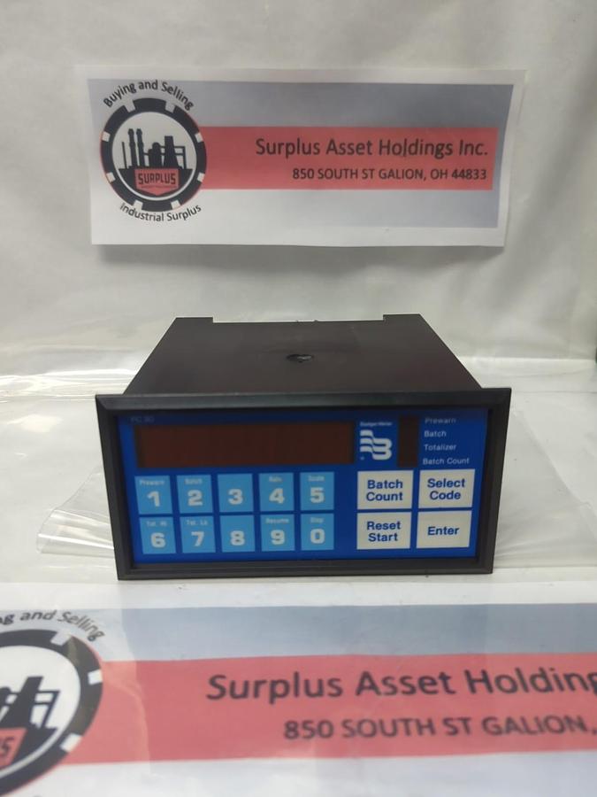 Used BADGER METER,58842-400,METER PC-80 PRE-OWNED