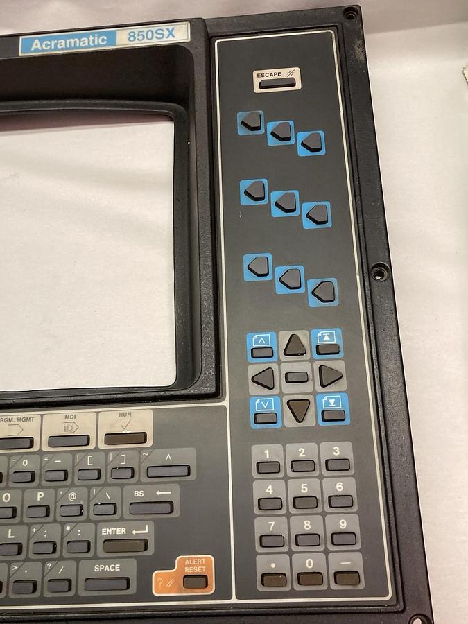 Used Cincinnati Milacron Acramatic,850SX,Controller Keyboard Panel Only