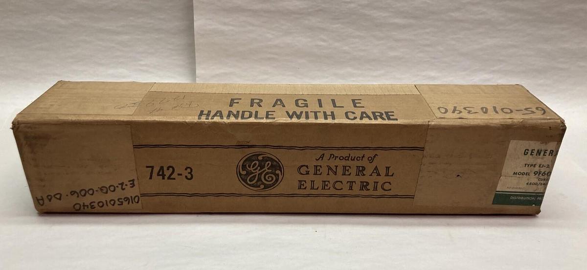 Used General Electric,9F60LJD804,Motor Starter Fuse Type EJ-2 Size D 4800/2400V