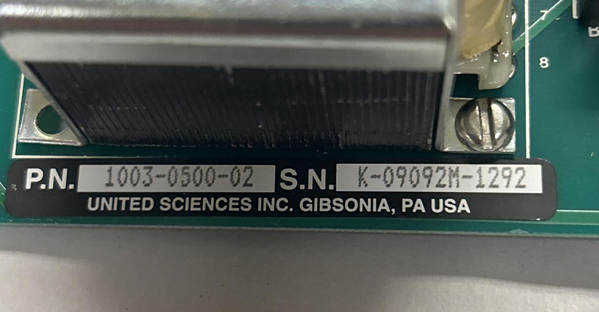UNITED SCIENCES,1003-0500-02,POWER SUPPLY BOARD NOS