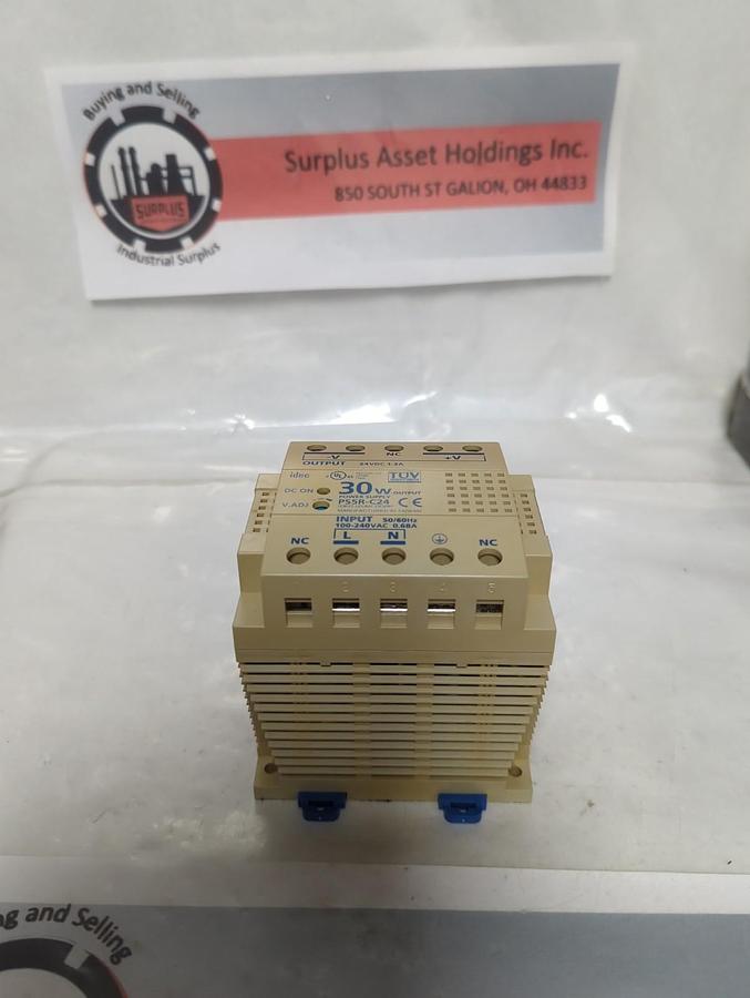 Used IDEC,PS5R-C24,POWER SUPPLY 30W PRE-OWNED