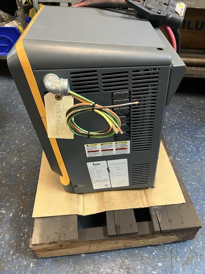 Used ENERSYS,EI3-JN-5Y,FORKLIFT BATTERY CHARGER 36/40 CELLS 1000/900AH 480V 3PH