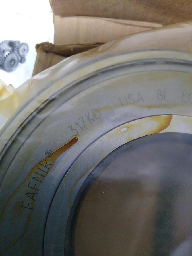 FAFNIR,317KD,DEEP GROOVE BALL BEARING 1-SHIELD NOS