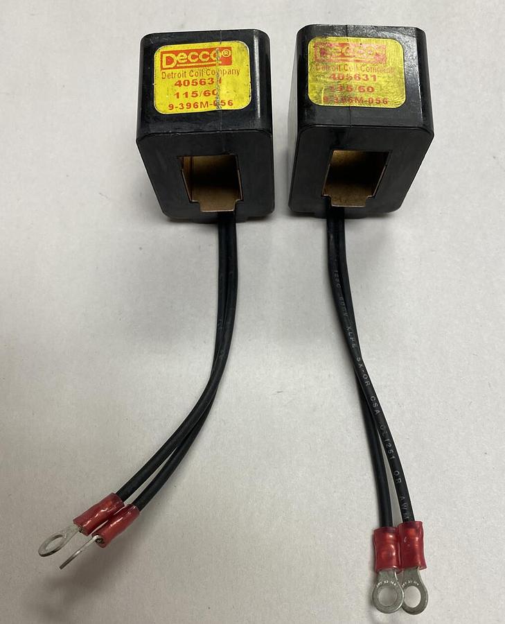 Decco,405631,Coil 115/60 9-396M-056 Lot Of 2 NOS