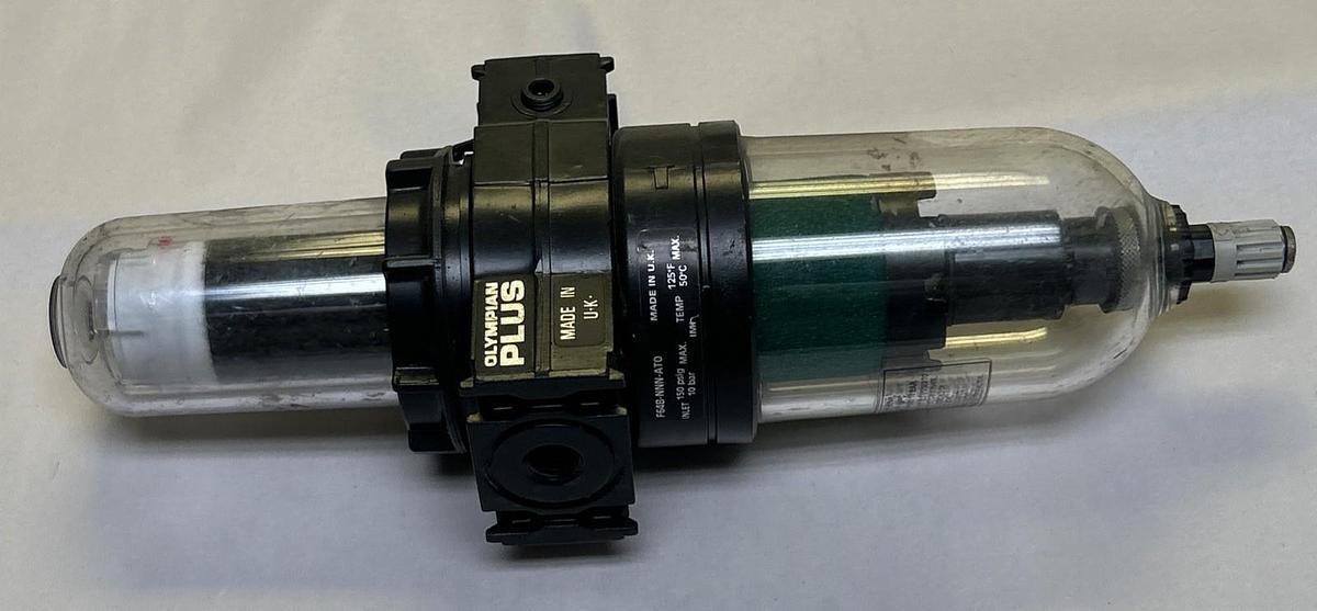 Used OLYMPIAN PLUS,F64B-NNN-ATO,AIR FILTER 150PSIG